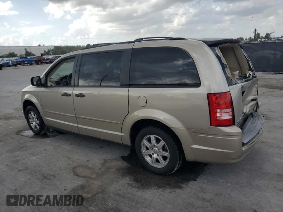 2008 Chrysler Town & Country LX with VIN 2A8HR44H28R766600, listed as a Copart auction lot 52558705 with 173,701 mi miles and Salvage Title. Bid and sale history available at carsss.com. Image 2.