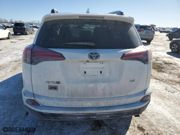 2017 Toyota RAV4 LE with VIN JTMZFREVXHJ721995, listed as a Copart auction lot 45951165 with 147,819 mi miles and Salvage Title. Bid and sale history available at carsss.com. Image 6.