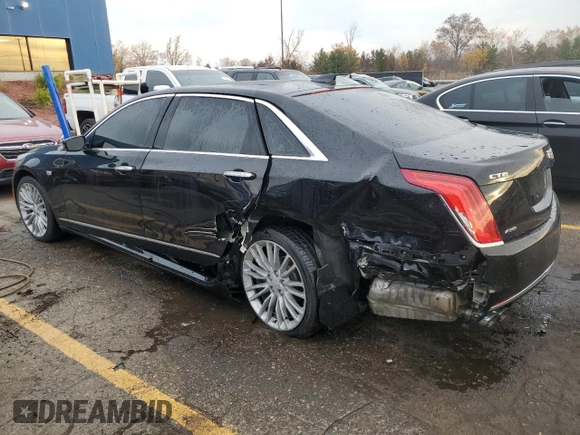 2016 Cadillac CT6 Premium Luxury AWD with VIN 1G6KF5RS6GU165923, listed as a Copart auction lot 77019304 with 119,434 mi miles and Clean Title. Bid and sale history available at DreamBid. Image 2.