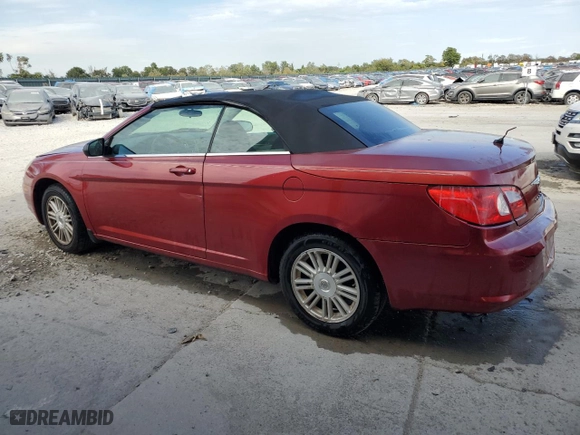 2008 Chrysler Sebring LX with VIN 1C3LC45K98N681848, listed as a Copart auction lot 69414384 with 99,117 mi miles and Salvage Title. Bid and sale history available at carsss.com. Image 2.
