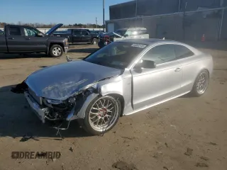 2015 Audi S5 Premium Plus with VIN WAUCGAFR5FA014240, listed as a Copart auction lot 46803145 with 79,657 mi miles and Salvage Title. Bid and sale history available at carsss.com. Image 1.