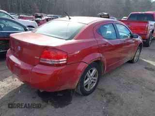 2008 Dodge Avenger SXT with VIN 1B3LC56KX8N560067, listed as a IAAI auction lot 41666217 with 100,037 mi miles and . Bid and sale history available at carsss.com. Image 4.