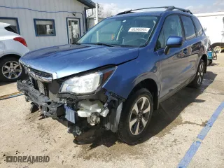 2017 Subaru Forester Premium with VIN JF2SJAEC2HH473203, listed as a Copart auction lot 49396895 with 81,085 mi miles and Salvage Title. Bid and sale history available at carsss.com. Image 1.