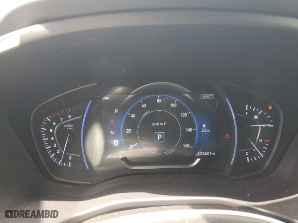 2019 Hyundai Santa Fe Limited with VIN 5NMS53AA2KH133896, listed as a Copart auction lot 51812595 with 122,601 mi miles and Salvage Title. Bid and sale history available at carsss.com. Image 9.
