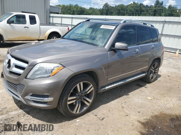 2015 Mercedes-Benz GLK 350 with VIN WDCGG5HB9FG344255, listed as a Copart auction lot 68903914 with 120,113 mi miles and Salvage Title. Bid and sale history available at DreamBid. Image 1.