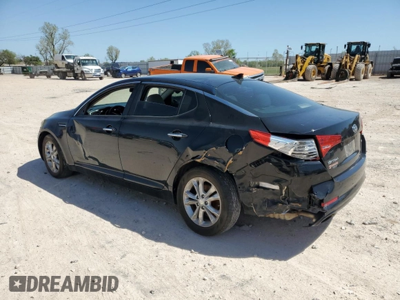 2013 Kia Optima LX with VIN 5XXGM4A76DG149572, listed as a Copart auction lot 43542475 with 186,020 mi miles and Salvage Title. Bid and sale history available at carsss.com. Image 2.