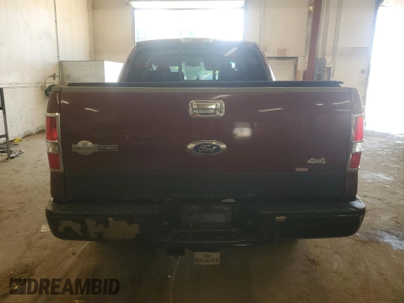2005 Ford F-150 XLT z VIN 1FTPW14585KF04493, wystawiony jako Copart lot #60374755 z przebiegiem 239 570 mil mil oraz Czysty tytuł • Clean title. Historia ofert i sprzedaży dostępna na DreamBid. Obrazek 6.