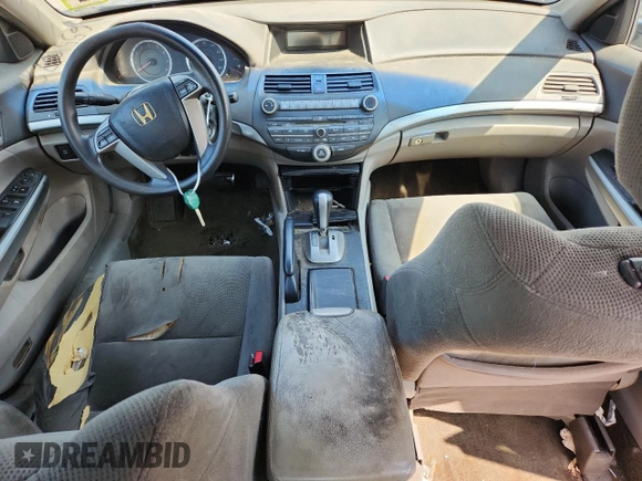 2010 Honda Accord EX with VIN 1HGCP2F77AA105401, listed as a Copart auction lot 65510785 with 138,321 mi miles and Clean title. Bid and sale history available at DreamBid. Image 8.
