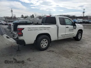 2022 Nissan Frontier S with VIN 1N6ED1CM5NN623040, listed as a Copart auction lot 49469315 with 57,510 mi miles and Salvage title. Bid and sale history available at DreamBid. Image 3.