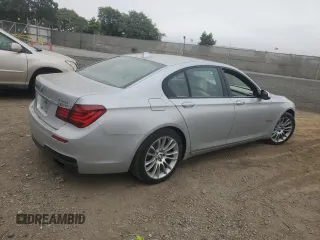 2013 BMW 7 Series 740i with VIN WBAYA6C53DD143952, listed as a Copart auction lot 76064454 with 119,896 mi miles and Clean Title. Bid and sale history available at carsss.com. Image 3.