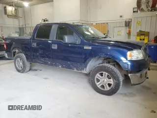 2007 Ford F-150 XLT with VIN 1FTPW14V77FA40978, listed as a Copart auction lot 50758655 with 185,243 mi miles and Salvage Title. Bid and sale history available at carsss.com. Image 4.