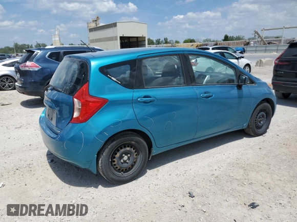 2015 Nissan Note S with VIN 3N1CE2CP8FL369285, listed as a Copart auction lot 62345535 with 78,980 mi miles and Salvage title. Bid and sale history available at DreamBid. Image 3.