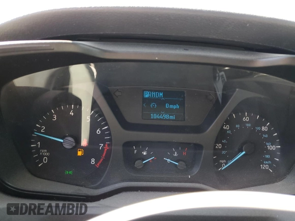2019 Ford Transit Passenger XL with VIN 1FBZX2ZM1KKB11608, listed as a Copart auction lot 47479654 with 104,498 mi miles and Salvage Title. Bid and sale history available at carsss.com. Image 9.