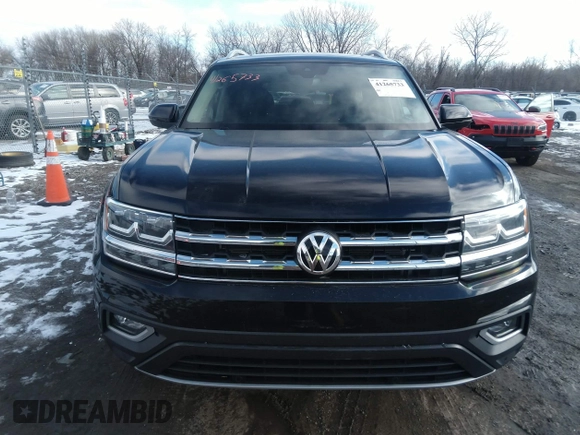 2019 Volkswagen Atlas SEL with VIN 1V2ER2CA2KC512578, listed as a IAAI auction lot 41265733 with 110,977 mi miles and . Bid and sale history available at DreamBid. Image 12.