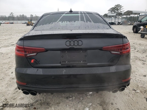 2018 Audi S4 Prestige with VIN WAUC4AF45JA148784, listed as a Copart auction lot 86244604 with 56,169 mi miles and Salvage Title. Bid and sale history available at carsss.com. Image 6.