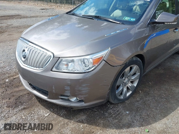 2011 Buick LaCrosse CXL with VIN 1G4GD5ED3BF162616, listed as a IAAI auction lot 41880128 with 127,854 mi miles and . Bid and sale history available at DreamBid. Image 6.