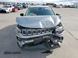 2022 Jeep Compass Latitude with VIN 3C4NJCBB7NT101226, listed as a Copart auction lot 50944275 with Not provided miles and Salvage title. Bid and sale history available at DreamBid. Image 5.