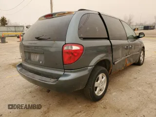 2006 Dodge Caravan SXT with VIN 1D4GP45R56B633618, listed as a Copart auction lot 49915345 with 223,481 mi miles and Salvage Title. Bid and sale history available at DreamBid. Image 3.