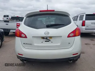 2009 Nissan Murano S with VIN JN8AZ18UX9W105618, listed as a IAAI auction lot 42028450 with 80,177 mi miles. Bid and sale history available at carsss.com. Image 16.
