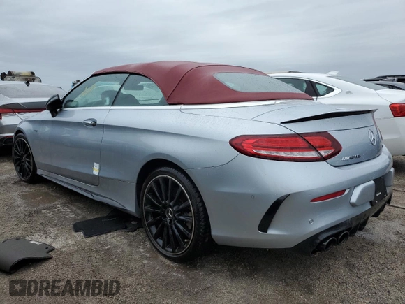 2022 Mercedes-Benz C with VIN W1KWK6EB4NG114797, listed as a Copart auction lot 74886064 with Not provided miles and Non repairable. Bid and sale history available at DreamBid. Image 2.