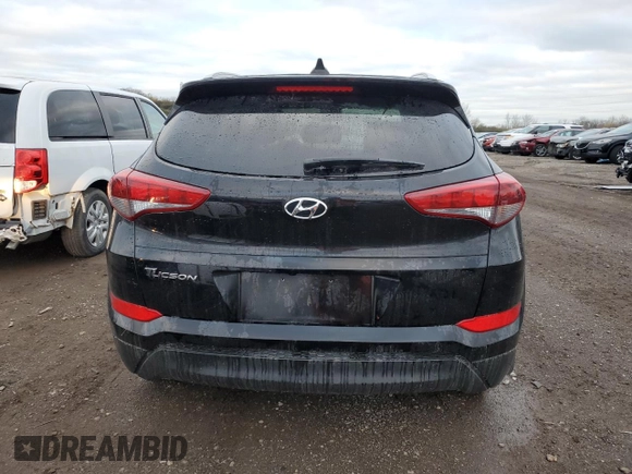 2018 Hyundai Tucson SEL Plus with VIN KM8J33A40JU729054, listed as a Copart auction lot 79461324 with 87,883 mi miles and Salvage Title. Bid and sale history available at carsss.com. Image 6.