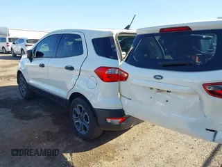 2020 Ford EcoSport S with VIN MAJ3S2FE3LC333582, listed as a IAAI auction lot 41757495 with 67,948 mi miles and . Bid and sale history available at DreamBid. Image 3.