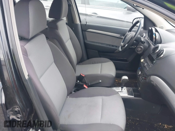 2009 Pontiac G3 with VIN KL2TD66E29B646314, listed as a IAAI auction lot 41849824 with 37,468 mi miles and . Bid and sale history available at DreamBid. Image 5.