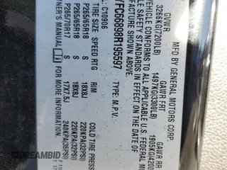 2008 Cadillac Escalade z VIN 1GYFC66898R195597, wystawiony jako Copart lot #87352834 z przebiegiem 154 045 mil mil oraz Szkoda całkowita • Salvage title. Historia ofert i sprzedaży dostępna na DreamBid. Obrazek 13.