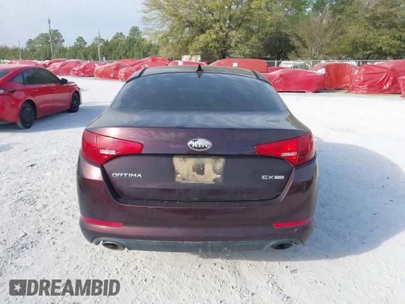2013 Kia Optima EX with VIN 5XXGN4A72DG193243, listed as a IAAI auction lot 41895565 with 203,846 mi miles. Bid and sale history available at carsss.com. Image 17.