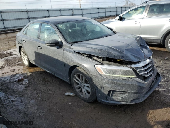 2020 Volkswagen Passat 2.0T S with VIN 1VWAA7A3XLC018895, listed as a Copart auction lot 46100595 with 79,662 mi miles and Salvage Title. Bid and sale history available at carsss.com. Image 4.