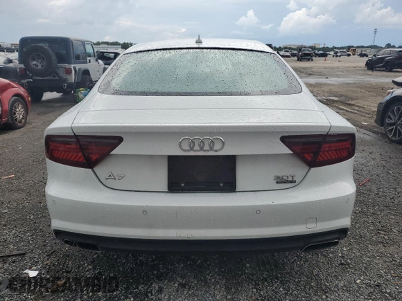 2016 Audi A7 3.0 Prestige with VIN WAU2GAFC5GN012361, listed as a Copart auction lot 63392024 with Not Provided miles and Salvage Title. Bid and sale history available at carsss.com. Image 6.