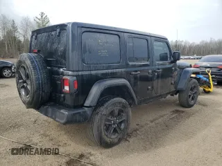 2023 Jeep Wrangler Sport S with VIN 1C4HJXDN2PW559717, listed as a Copart auction lot 55007145 with 34,484 mi miles and Clean title. Bid and sale history available at DreamBid. Image 3.