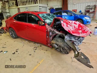 2016 Lexus IS 200t with VIN JTHBA1D29G5008813, listed as a Copart auction lot 59875535 with Not provided miles and Salvage title. Bid and sale history available at DreamBid. Image 4.