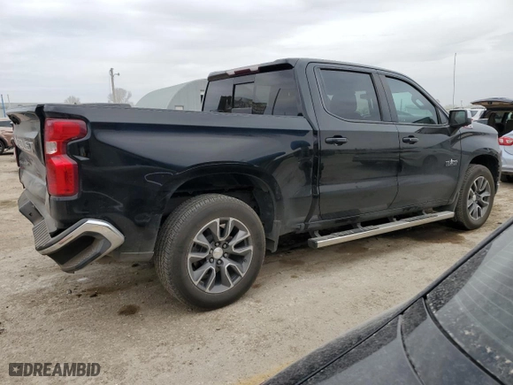 2020 Chevrolet Silverado 1500 LT with VIN 3GCUYDED1LG123111, listed as a Copart auction lot 49661215 with 118,488 mi miles and Clean Title. Bid and sale history available at carsss.com. Image 3.