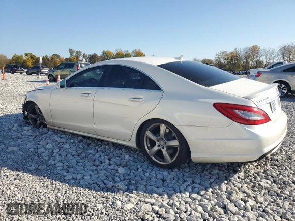 2013 Mercedes-Benz CLS-Class CLS 550 with VIN WDDLJ7DB7DA062919, listed as a Copart auction lot 76883554 with 133,012 mi miles and Salvage Title. Bid and sale history available at carsss.com. Image 2.