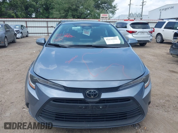 2024 Toyota Corolla LE with VIN 5YFB4MDE5RP082420, listed as a IAAI auction lot 42125592 with 44,783 mi miles. Bid and sale history available at carsss.com. Image 12.