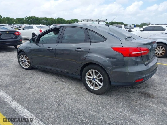 2017 Ford Focus SE with VIN 1FADP3F25HL302004, listed as a IAAI auction lot 41973478 with 1 mi miles. Bid and sale history available at carsss.com. Image 3.