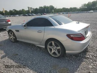 2015 Mercedes-Benz SLK 250 z VIN WDDPK4HA5FF101656, wystawiony jako Copart lot #59117435 z przebiegiem 65 169 mil mil oraz Szkoda całkowita • Salvage title. Historia ofert i sprzedaży dostępna na DreamBid. Obrazek 2.