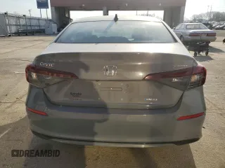 2025 Honda Civic Sedan Hybrid Sport with VIN 2HGFE4F89SH313144, listed as a Copart auction lot 48546145 with 2,542 mi miles and Salvage Title. Bid and sale history available at carsss.com. Image 6.