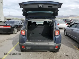 2023 Jeep Renegade Latitude with VIN ZACNJDB16PPP41240, listed as a Copart auction lot 43186095 with 21,257 mi miles and Salvage Title. Bid and sale history available at carsss.com. Image 6.