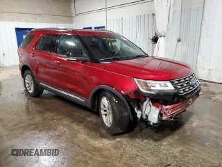 2017 Ford Explorer XLT with VIN 1FM5K7DHXHGD75949, listed as a Copart auction lot 49699585 with 60,703 mi miles and Salvage Title. Bid and sale history available at carsss.com. Image 4.