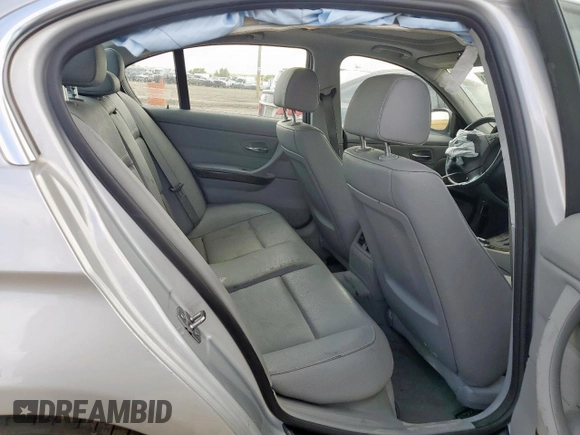 2011 BMW 3 Series 335d with VIN WBAPN7C53BA950461, listed as a Copart auction lot 61585175 with 80,497 mi miles and Salvage title. Bid and sale history available at DreamBid. Image 10.