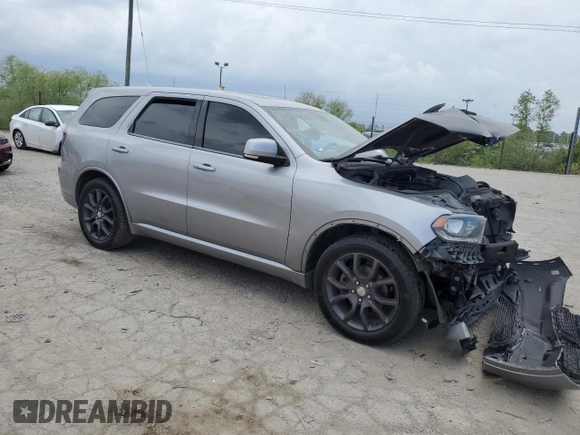 2016 Dodge Durango R/T with VIN 1C4SDJCT8GC481536, listed as a Copart auction lot 56406525 with 152,538 mi miles and Salvage title. Bid and sale history available at DreamBid. Image 4.