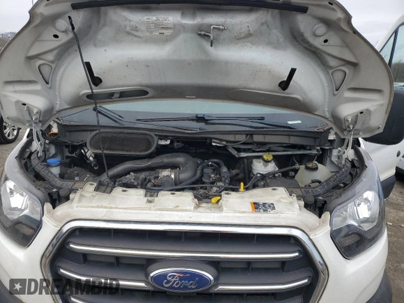 2020 Ford Transit Cargo with VIN 1FTBW9C83LKA36075, listed as a Copart auction lot 50836325 with 145,435 mi miles and Non Repairable. Bid and sale history available at DreamBid. Image 11.