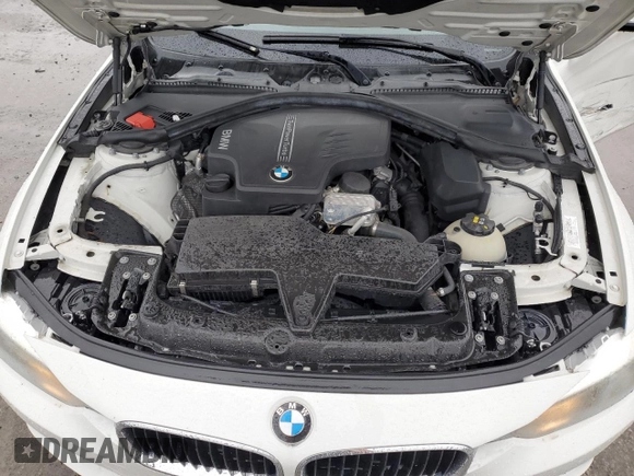 2015 BMW 3 Series 320i xDrive with VIN WBA3C3C5XFK202965, listed as a Copart auction lot 52422275 with 119,713 mi miles and Salvage title. Bid and sale history available at DreamBid. Image 12.