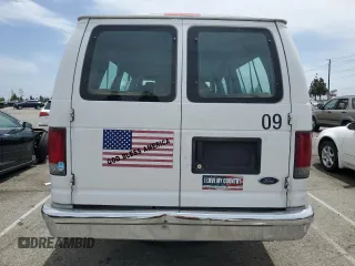 2008 Ford Econoline Passenger XL with VIN 1FBSS31L58DA91854, listed as a Copart auction lot 55474115 with 388,178 mi miles and Salvage title. Bid and sale history available at DreamBid. Image 6.