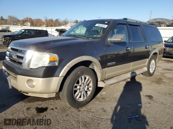 2007 Ford Expedition Max Eddie Bauer with VIN 1FMFK18577LA26576, listed as a Copart auction lot 79034924 with Not Provided miles and Clean Title. Bid and sale history available at DreamBid. Image 1.
