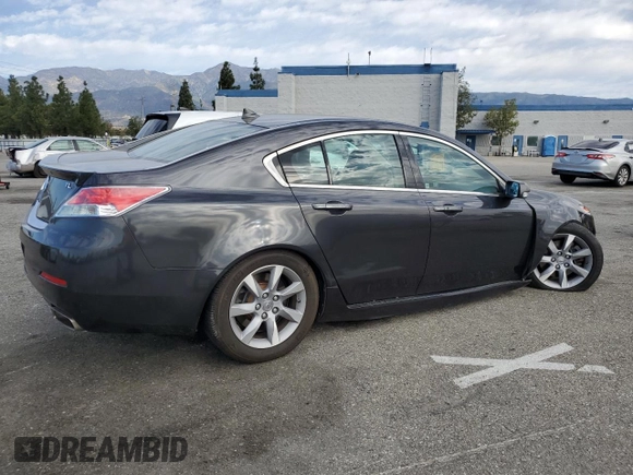 2012 Acura TL Tech Auto with VIN 19UUA8F55CA029445, listed as a Copart auction lot 47367445 with 138,091 mi miles and Salvage Title. Bid and sale history available at carsss.com. Image 3.