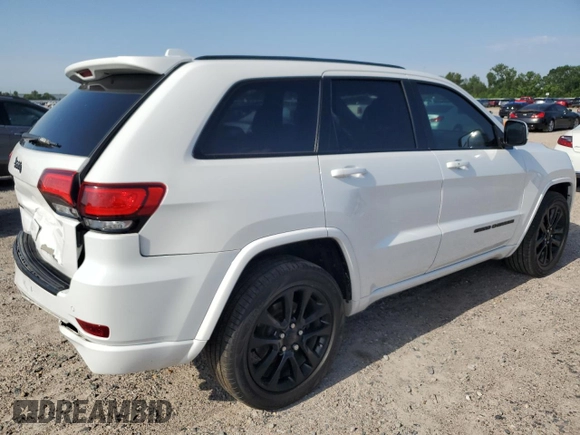 2020 Jeep Grand Cherokee Laredo E with VIN 1C4RJFAG4LC225205, listed as a Copart auction lot 55650525 with 93,459 mi miles and Salvage title. Bid and sale history available at DreamBid. Image 3.