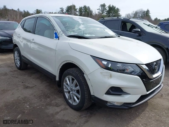 2020 Nissan Rogue Sport S with VIN JN1BJ1CW2LW649704, listed as a IAAI auction lot 41757277 with 19,231 mi miles. Bid and sale history available at carsss.com. Image 1.